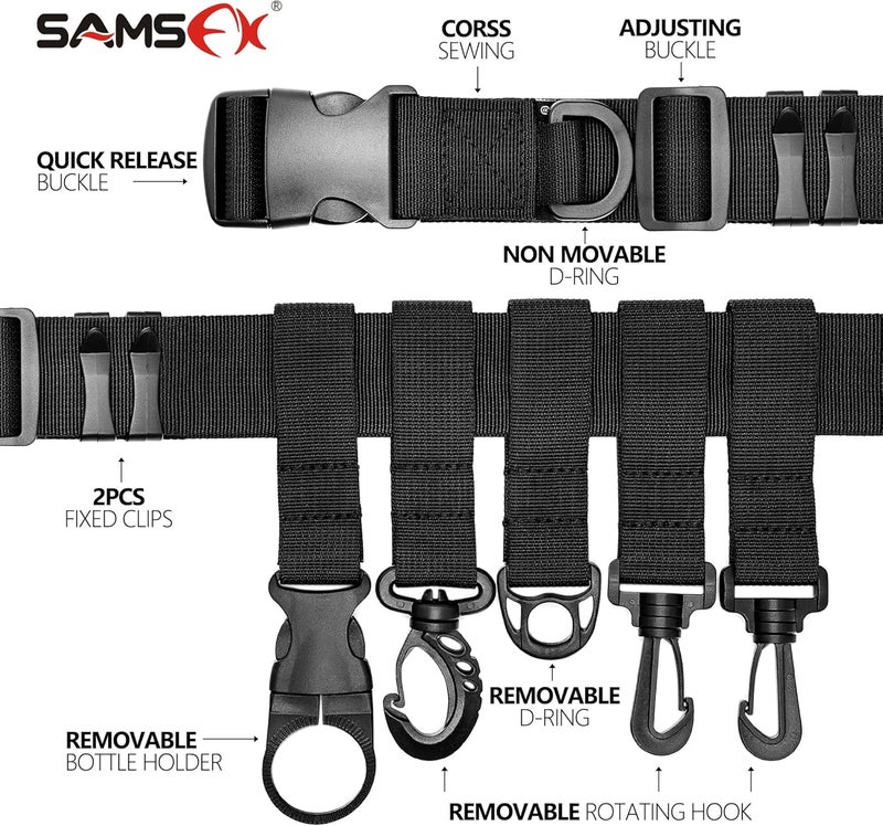 SAMSFX Adjustable Fishing Wader Belt Wading Belts for Surf Casting Kayak Fishing Accessories Waders Straps - Image 3